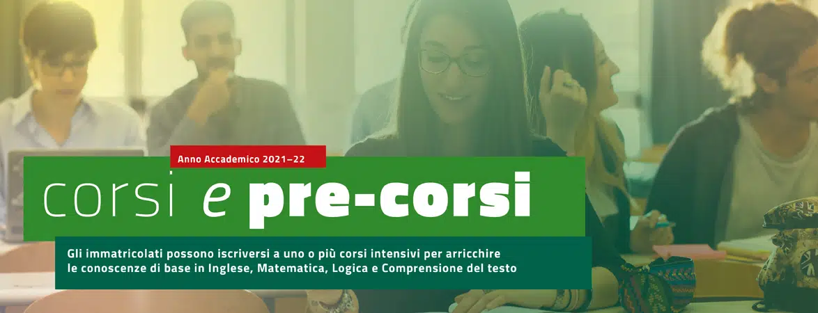 pre-corsi 21/22 pre-corsi 21/22