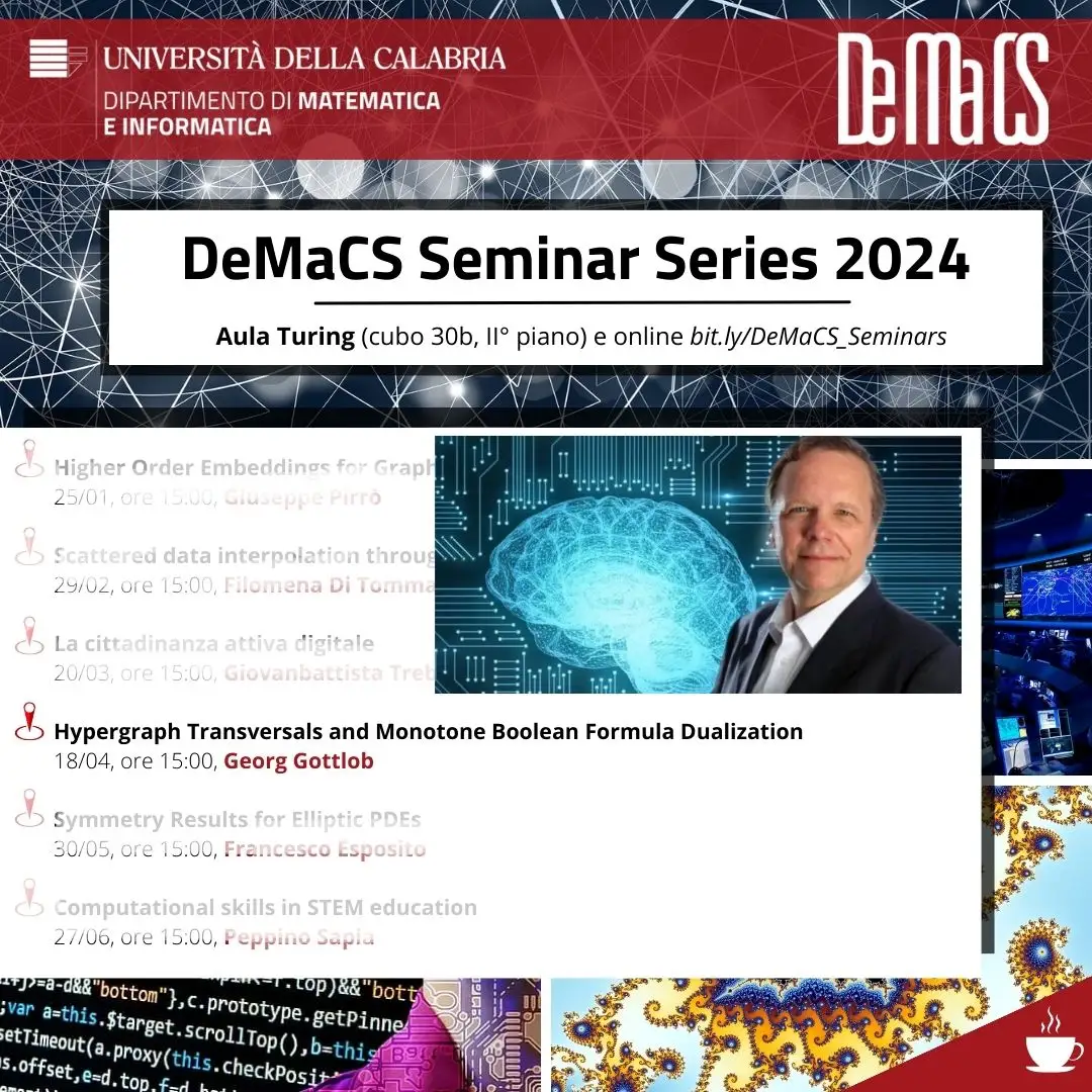 DeMaCS Seminar 2024 - Georg Gottlob
